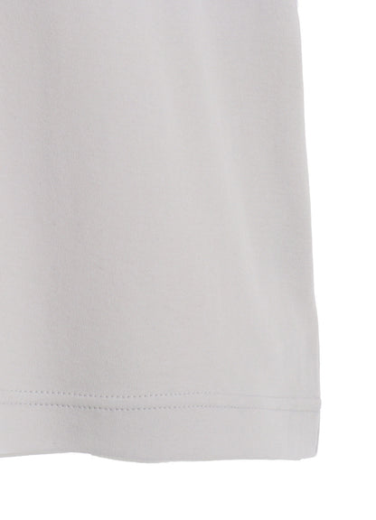 HARD-TWIST CROPPED ROUND NECK CARDIGAN