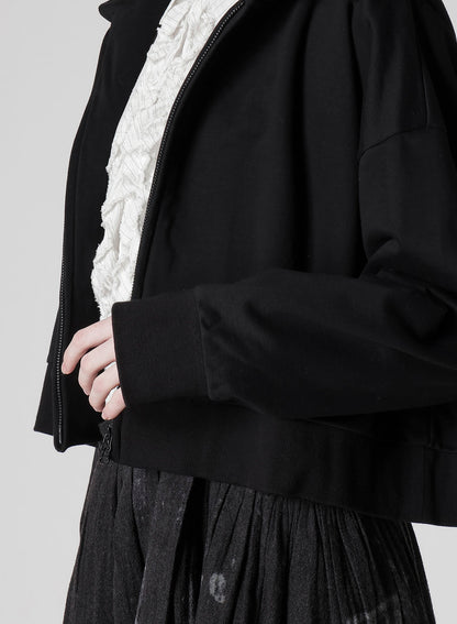 HIGH GAUGE FRENCHTERRY CROPPED HOODIE