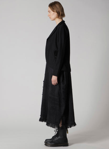 HIGH GAUGE FRENCHTERRY DOLMAN SLEEVE JACKET