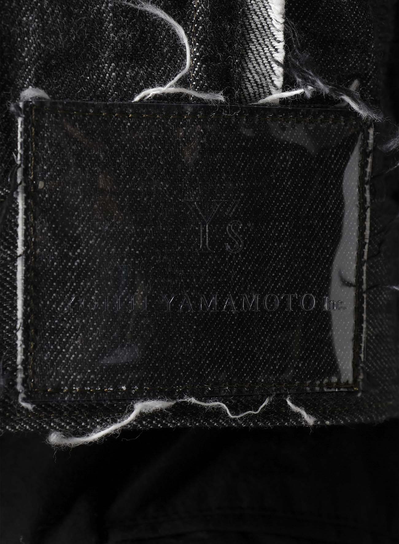 8OZ UNTRIMMED PANEL DENIM JACKET