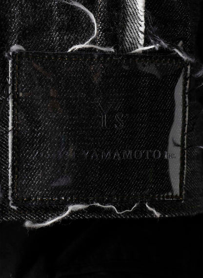 8OZ UNTRIMMED PANEL DENIM JACKET