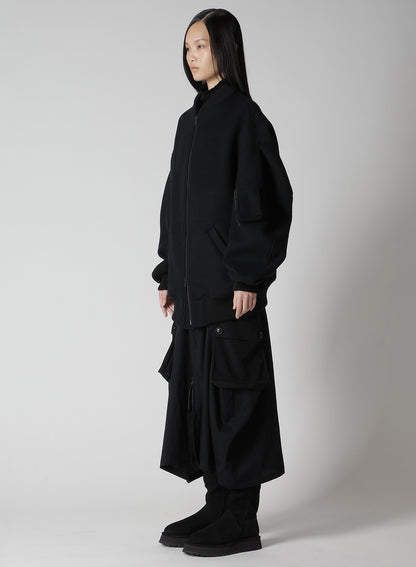 WOOL DOUBLE-FACED MOSSER MA-1