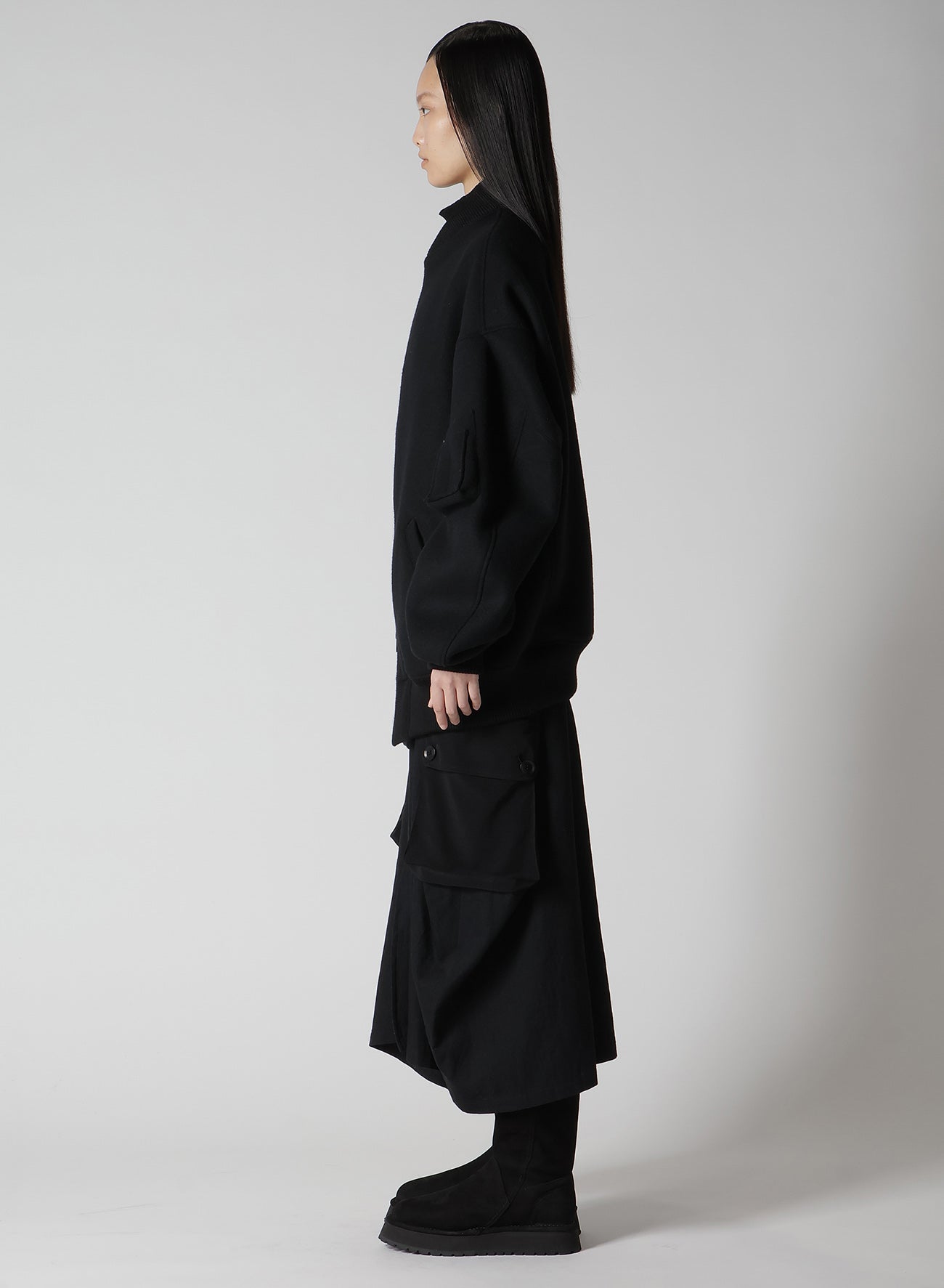 WOOL DOUBLE-FACED MOSSER MA-1