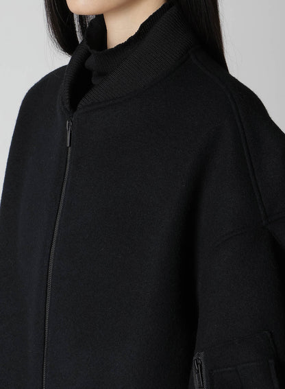 WOOL DOUBLE-FACED MOSSER MA-1