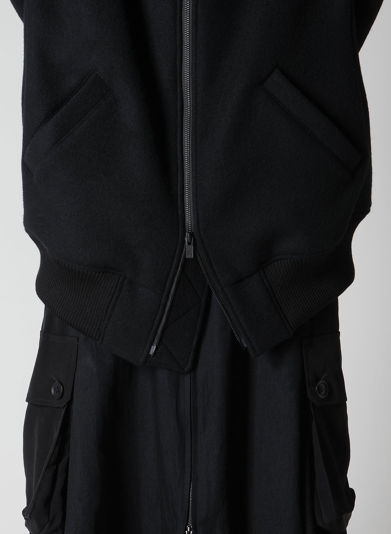 WOOL DOUBLE-FACED MOSSER MA-1