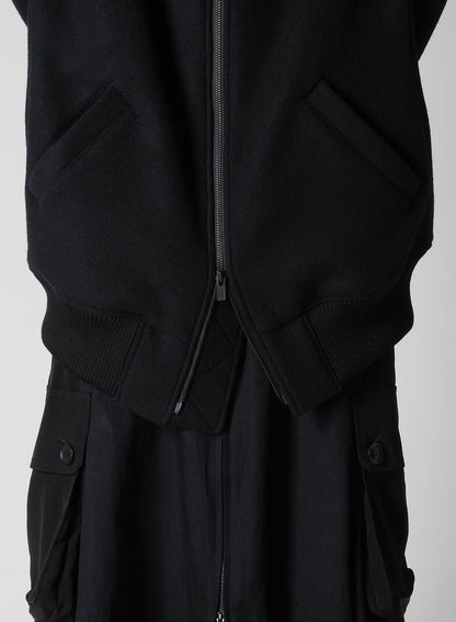 WOOL DOUBLE-FACED MOSSER MA-1