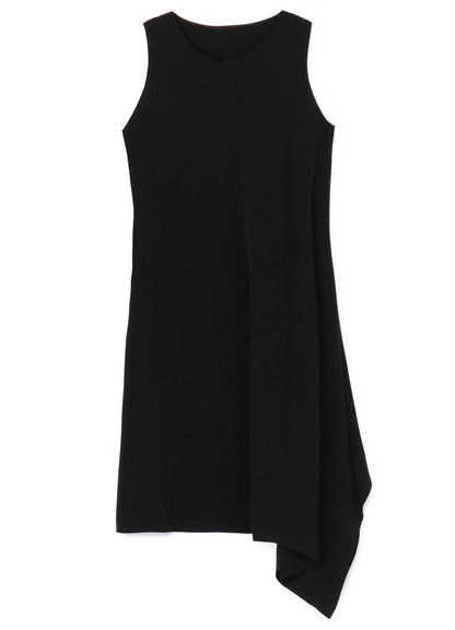 CREPE de CHINE ASYMMETRIC DRESS