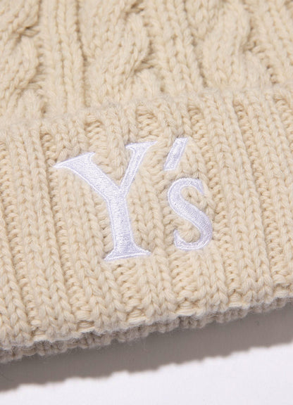 [Y's × New Era] LOW GAUGE CUFF KNIT