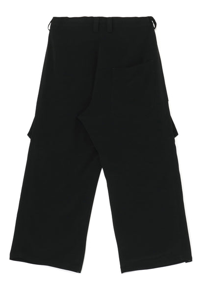 CREPE de CHINE LONG POCKET PANTS