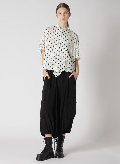 CREPE de CHINE BALLOON PANTS