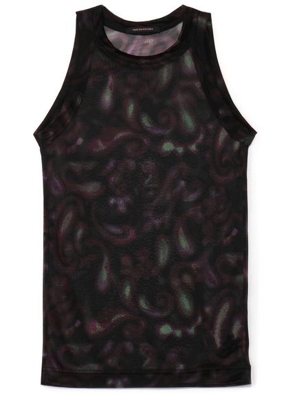 Paisley Print Cutsew Tank Top