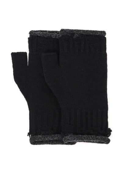 MILANO LAMB DAMAGED FINGERLESS GLOVES