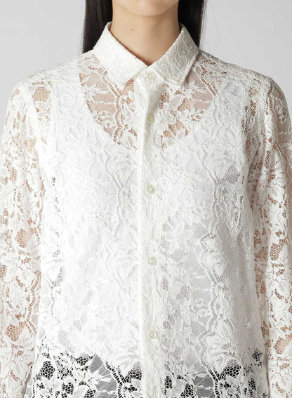 LACE REGULAR COLLAR BLOUSE