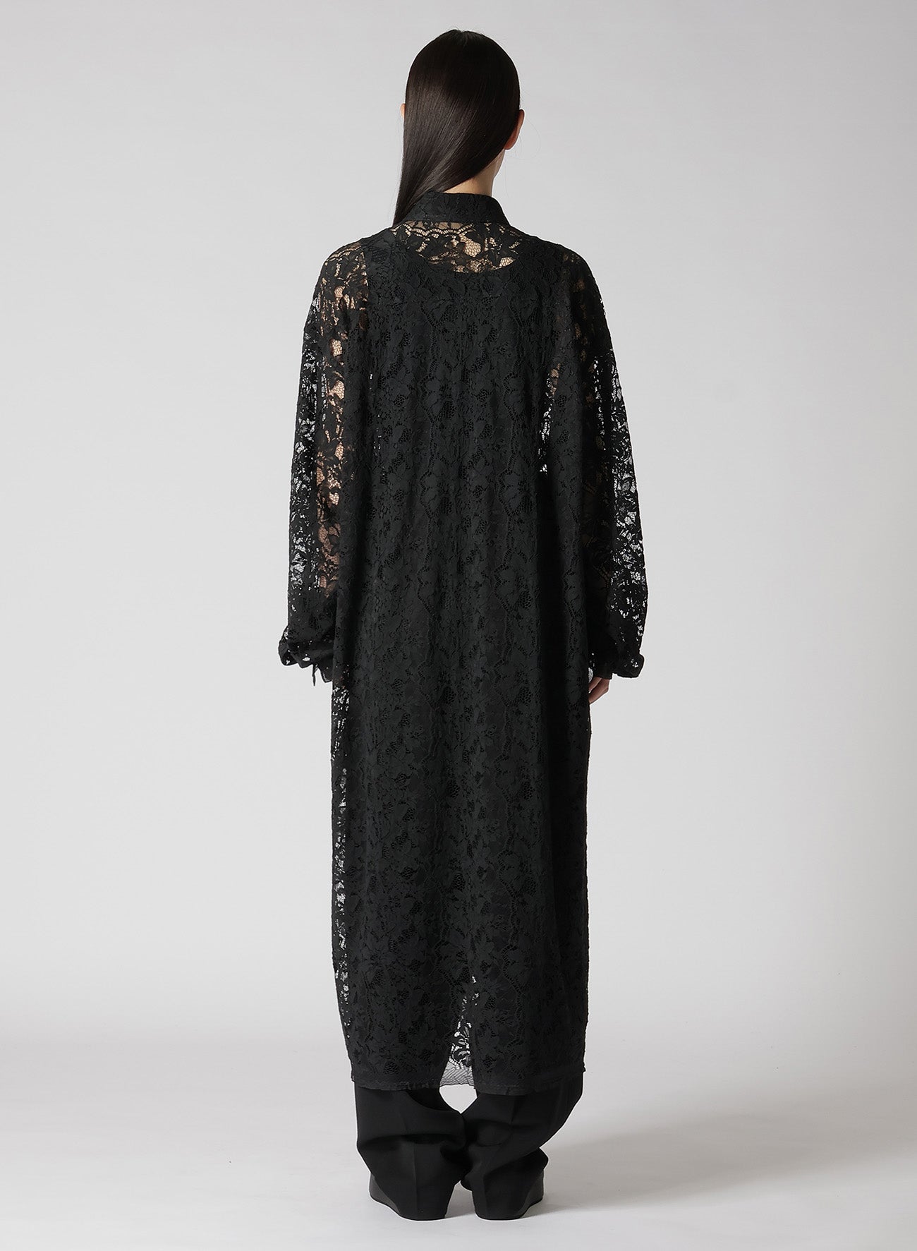 LACE LONG SHIRT