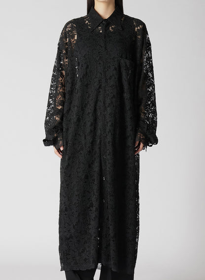 LACE LONG SHIRT