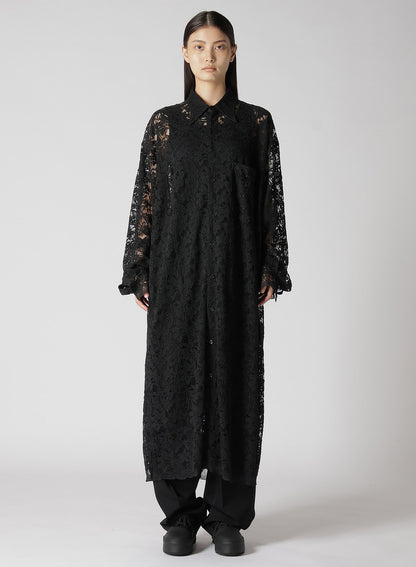 LACE LONG SHIRT