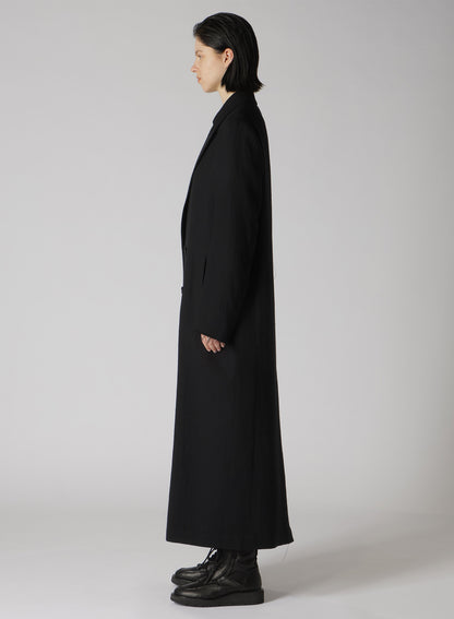 【10/4 12:00(JST) Release】WOOL VIYELLA W FRONT LONG COAT