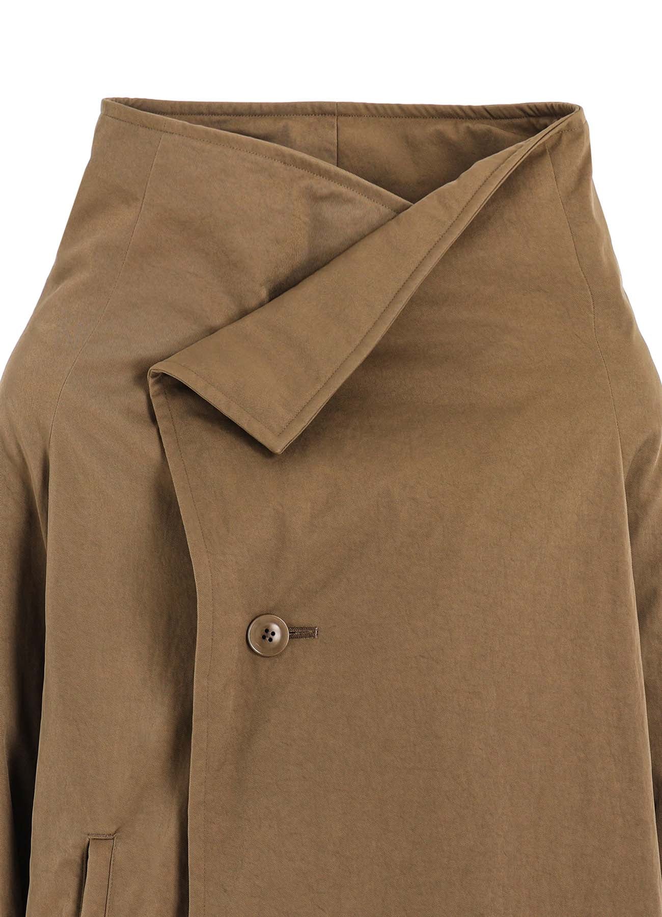 【10/4 12:00(JST) Release】NY/ CHINO CLOTH WRAP COAT