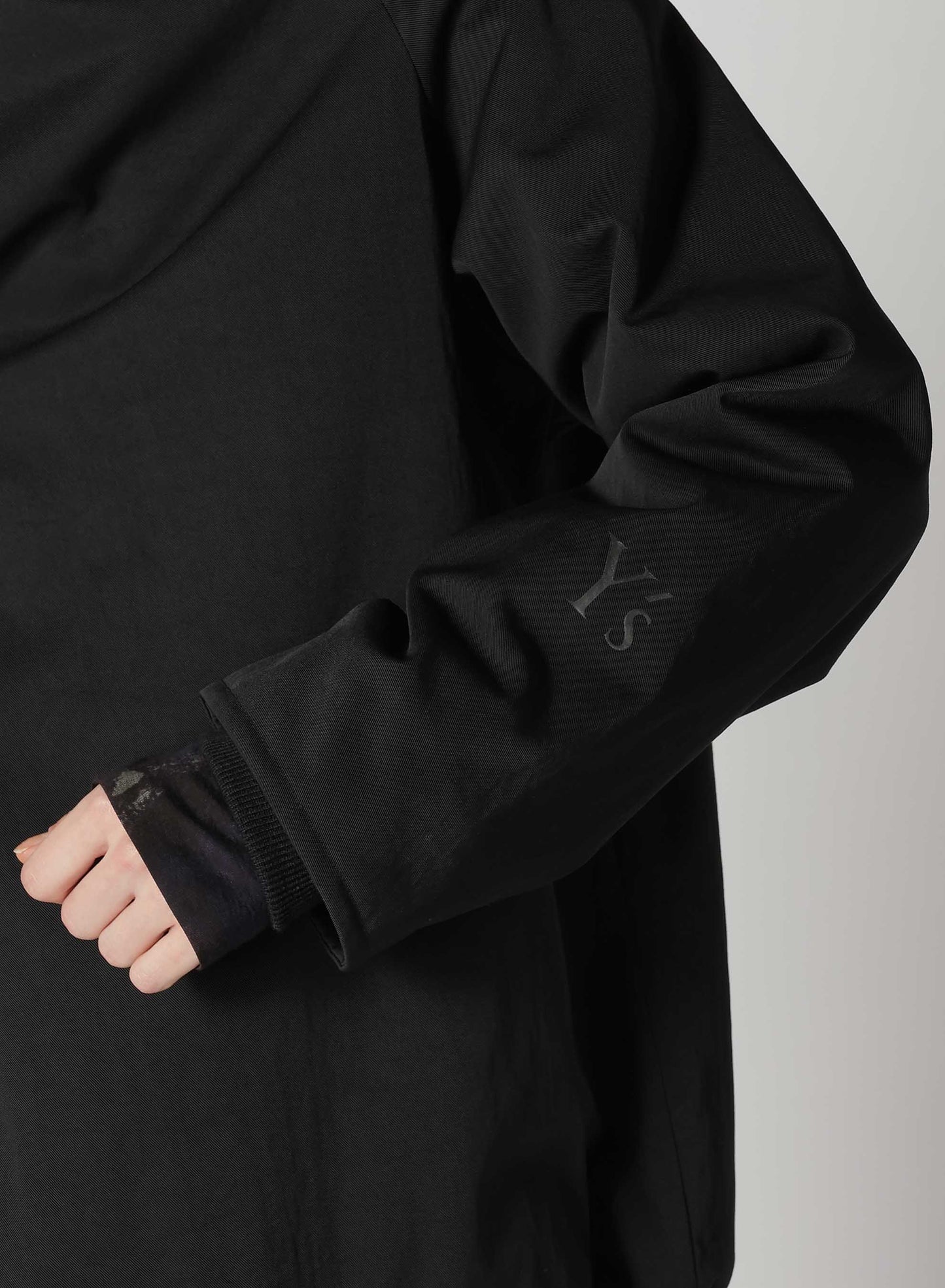 NY/ CHINO CLOTH WRAP COAT