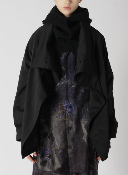 【10/4 12:00(JST) Release】NY/ CHINO CLOTH WRAP COAT