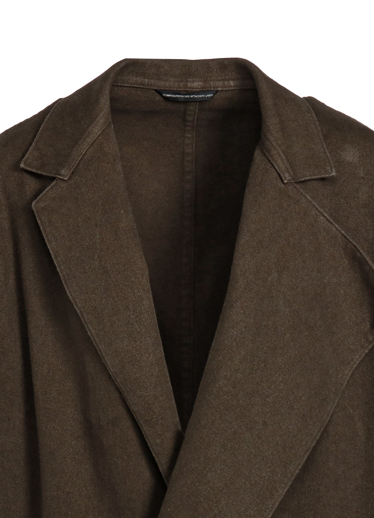 C/LI GABARDINE LEFT FRONT CUTTING COAT