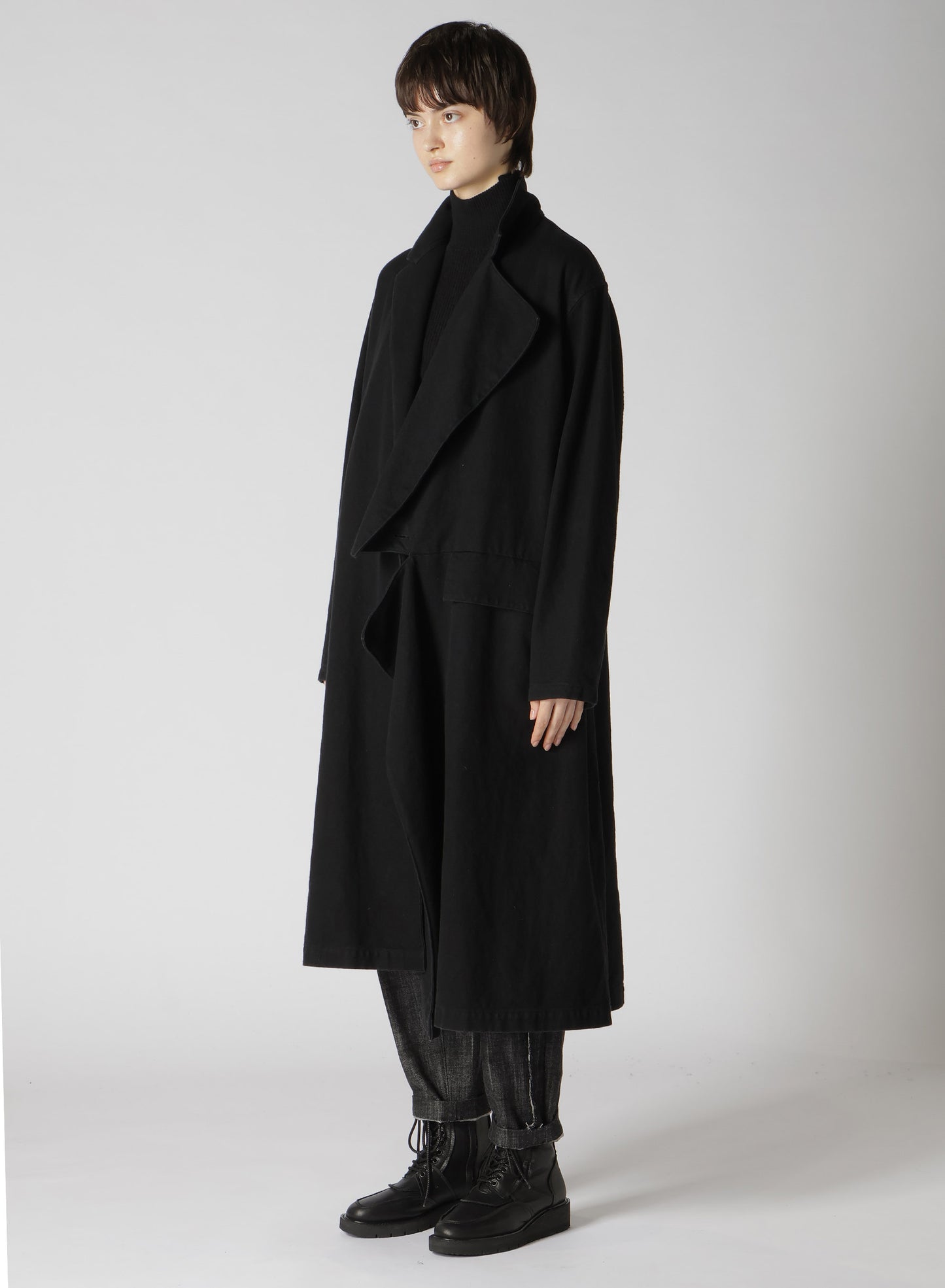 C/LI GABARDINE LEFT FRONT CUTTING COAT