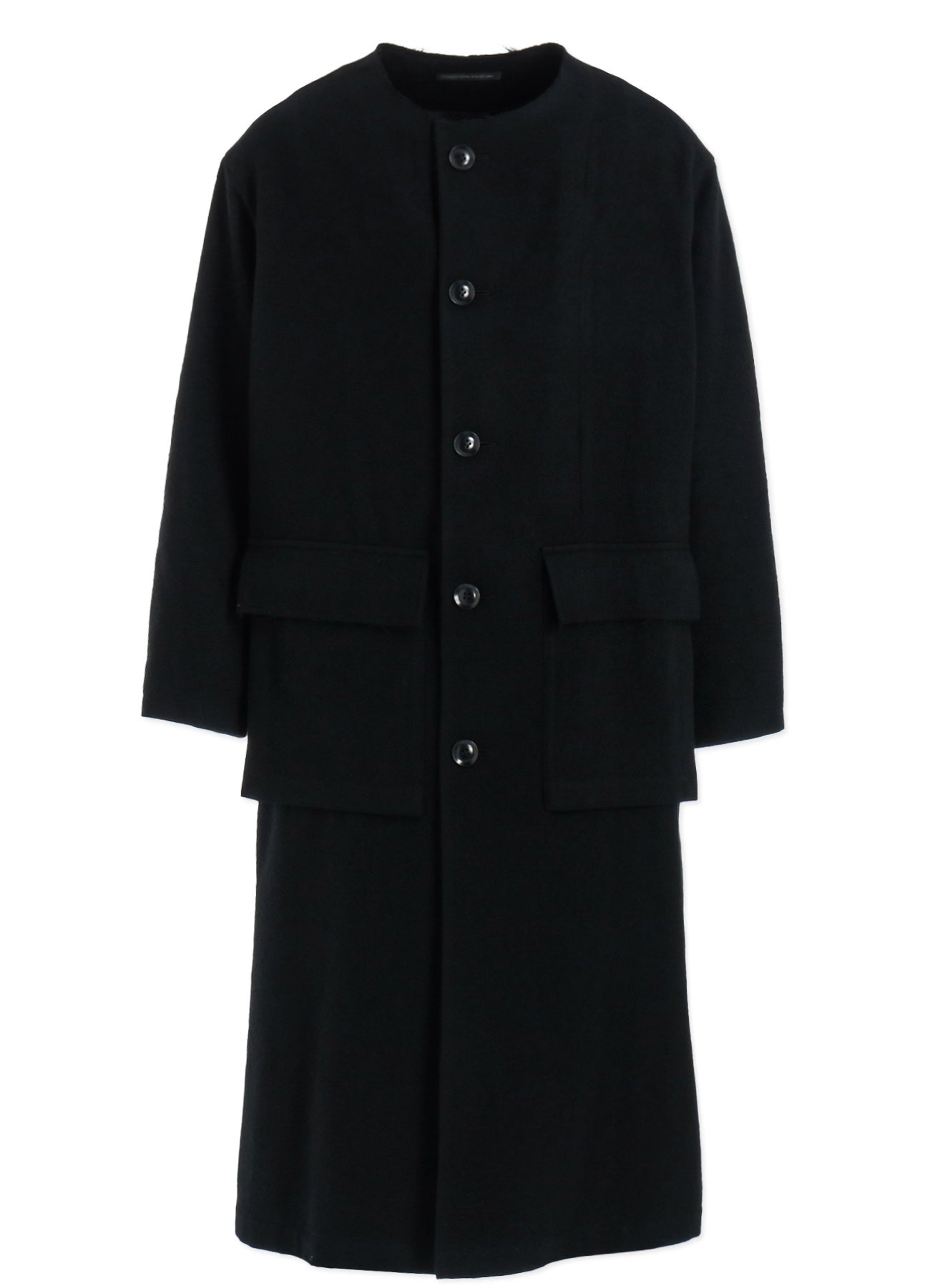 【10/4 12:00(JST) Release】MILLING WOOL SERGE COLLARLESS WIND BREAKER COAT