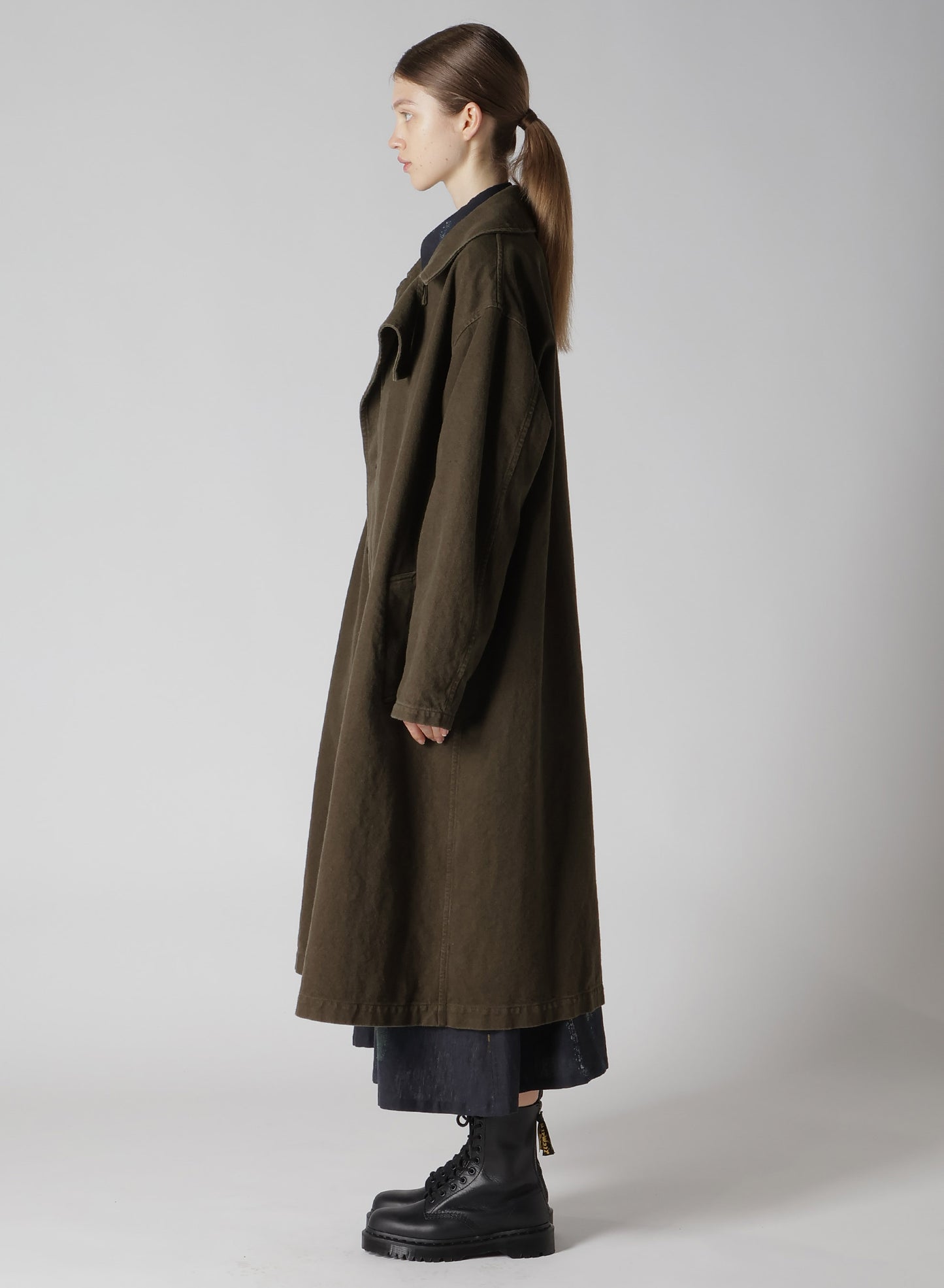 C/LI GABARDINE LEFT FACING COAT