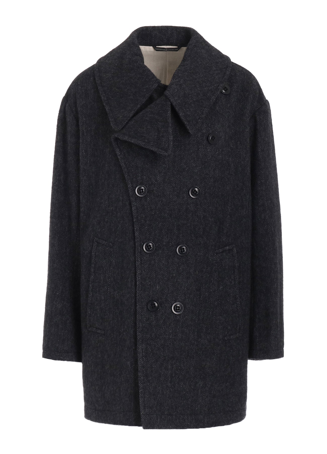 【11/1 12:00(JST) Release】W/LI HERRINGBONE SHORT COAT