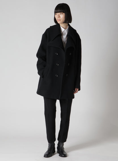 【11/1 12:00(JST) Release】WOOL DOUBLE MOSSER SHORT COAT