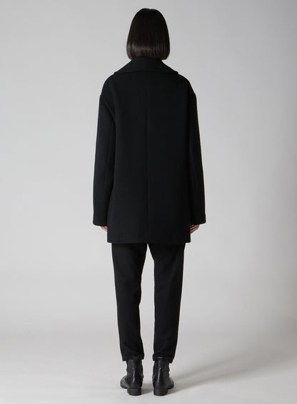 【11/1 12:00(JST) Release】WOOL DOUBLE MOSSER SHORT COAT