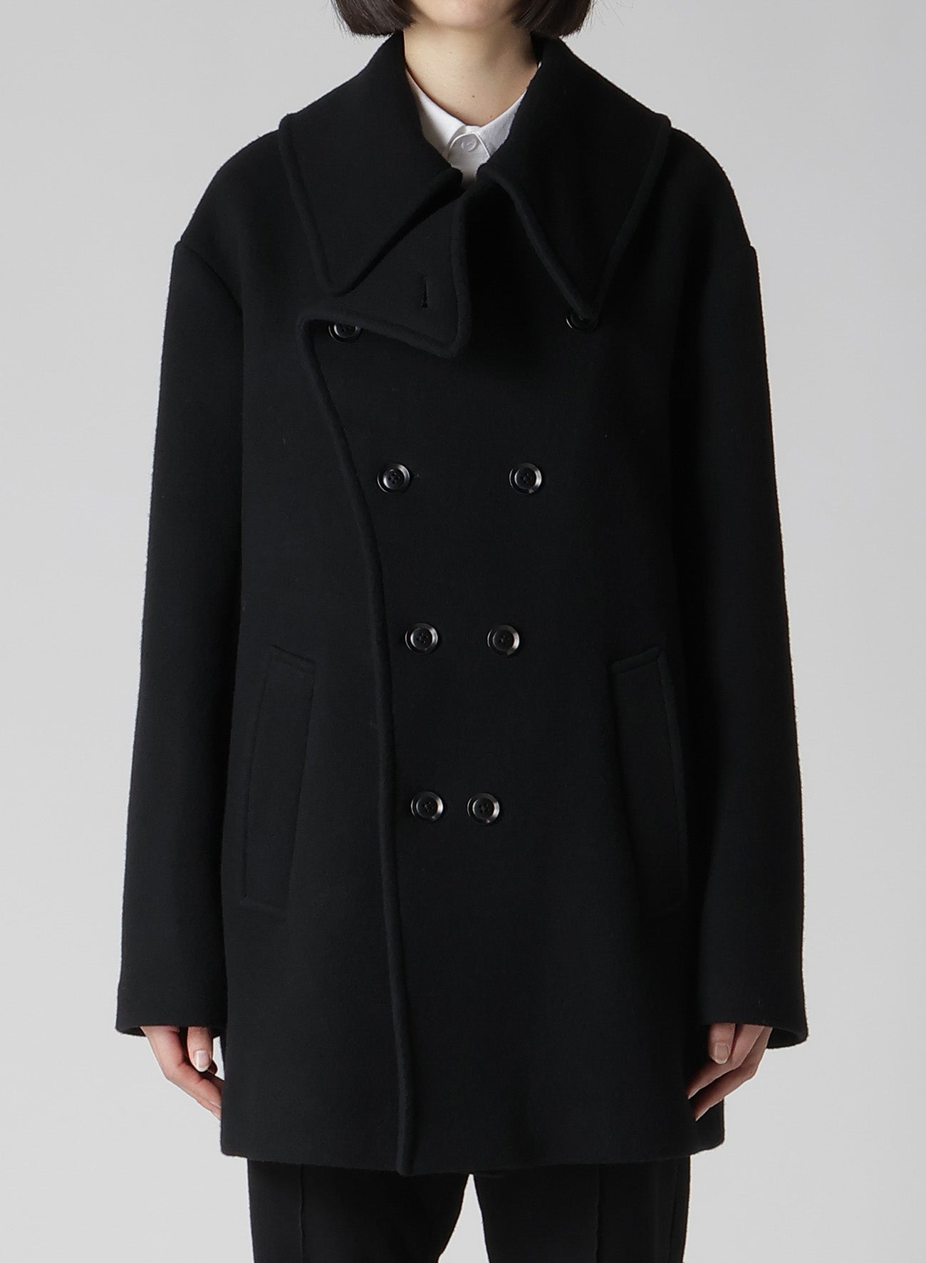 【11/1 12:00(JST) Release】WOOL DOUBLE MOSSER SHORT COAT