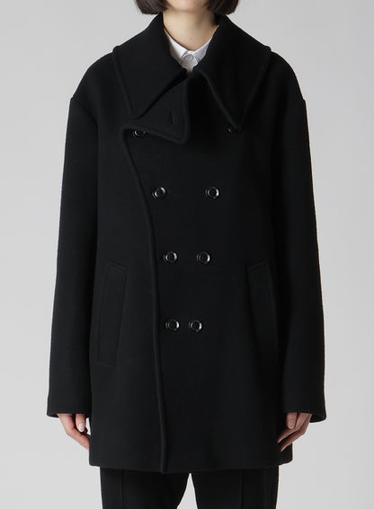 【11/1 12:00(JST) Release】WOOL DOUBLE MOSSER SHORT COAT