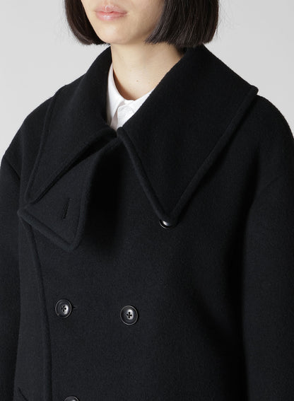 【11/1 12:00(JST) Release】WOOL DOUBLE MOSSER SHORT COAT