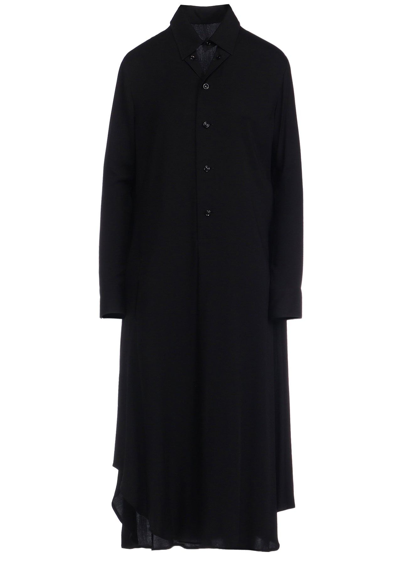 60/RAYON TWILL SHIRT CUTTING DRESS