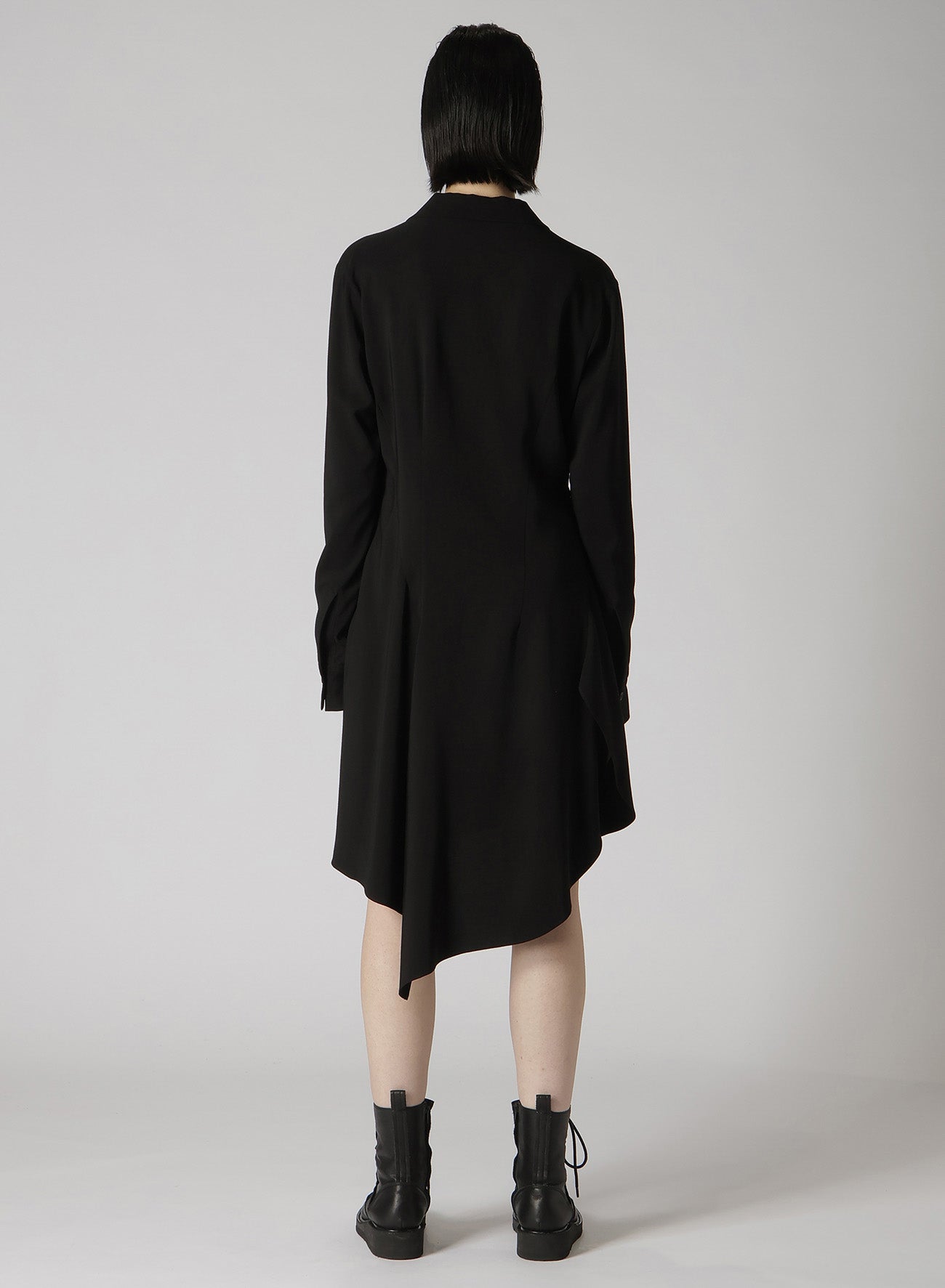 HARD TWISTED GABARDINE TAILORE DRESS