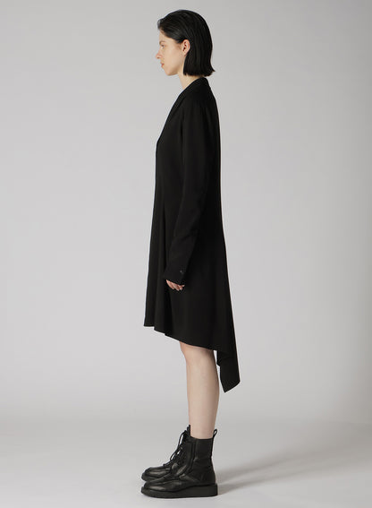 HARD TWISTED GABARDINE TAILORE DRESS