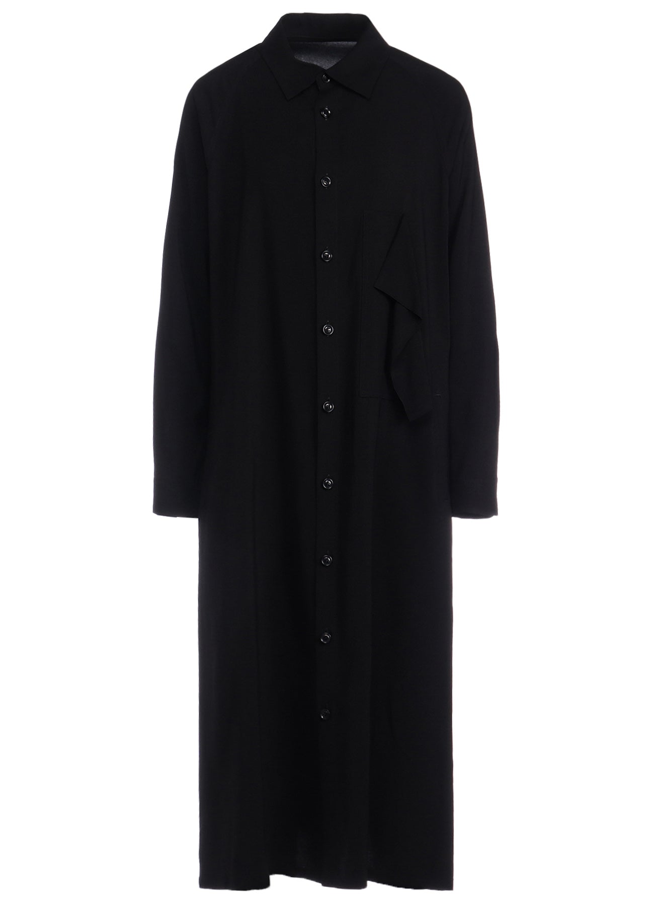 HARD TWISTED GABARDINE SHIRT DRESS