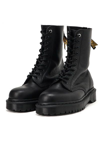 Y’s × Dr. Martens 10 EYE Y's BLACK CLASSIC CALF