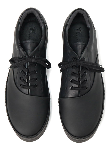 COW LEATHER ASYMMETRIC SNEAKER