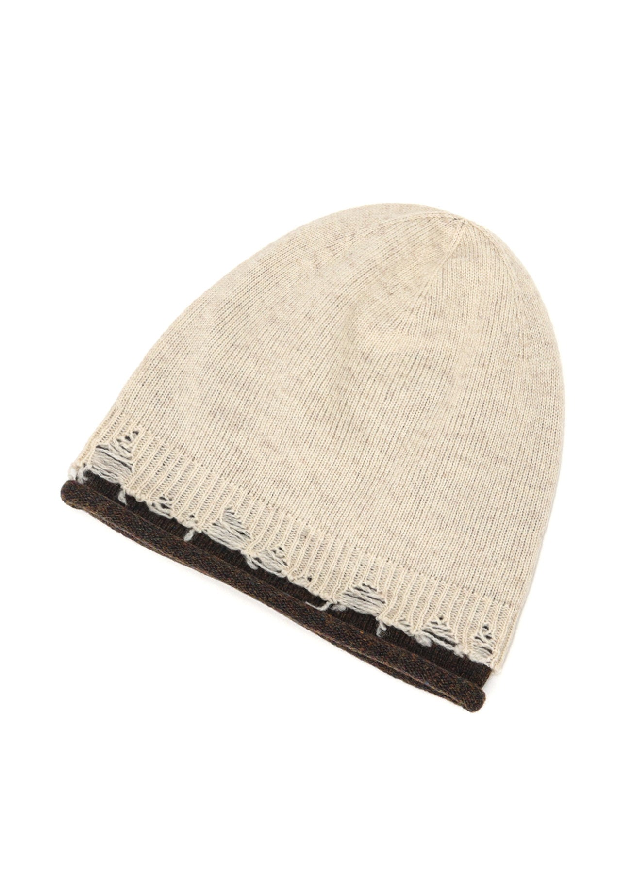 MILANO LAMB DAMAGED BEANIE