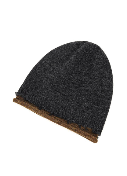 MILANO LAMB DAMAGED BEANIE