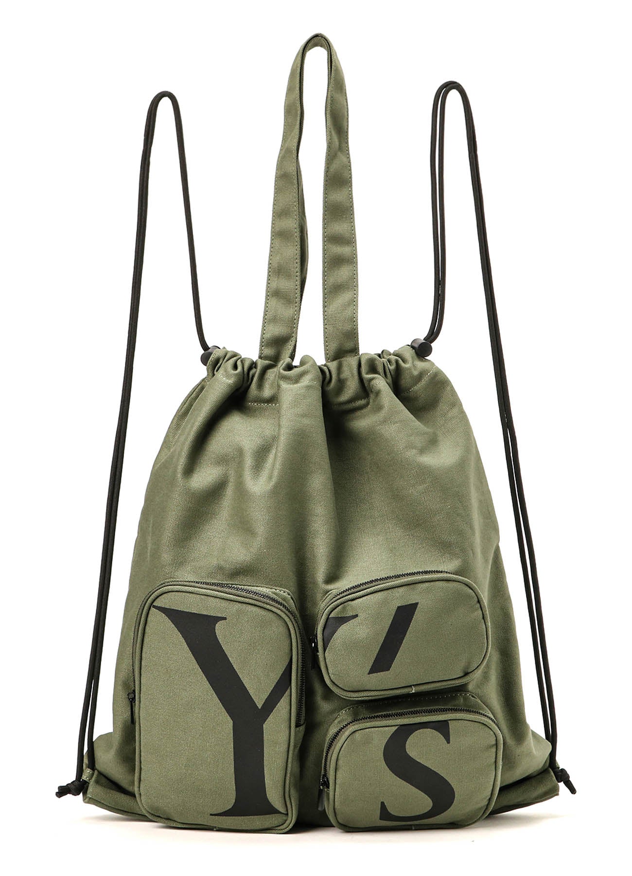 Y'S LOGO CANVAS NAPSACK