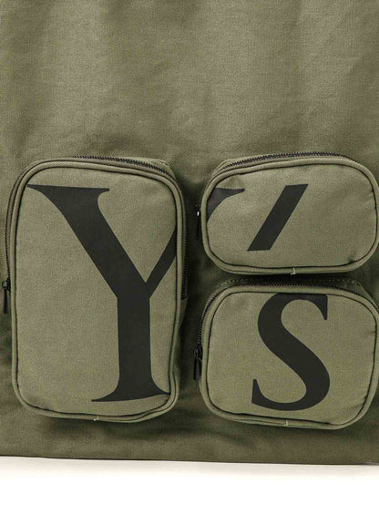 Y'S LOGO CANVAS NAPSACK