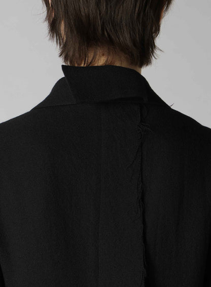 【10/4 12:00(JST) Release】WOOL VIYELLA DOUBLE SLIT JACKET