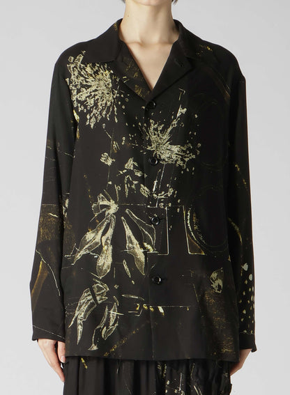 RY/LAWN AFRICAN FLOWER PT SHIRT JACKET