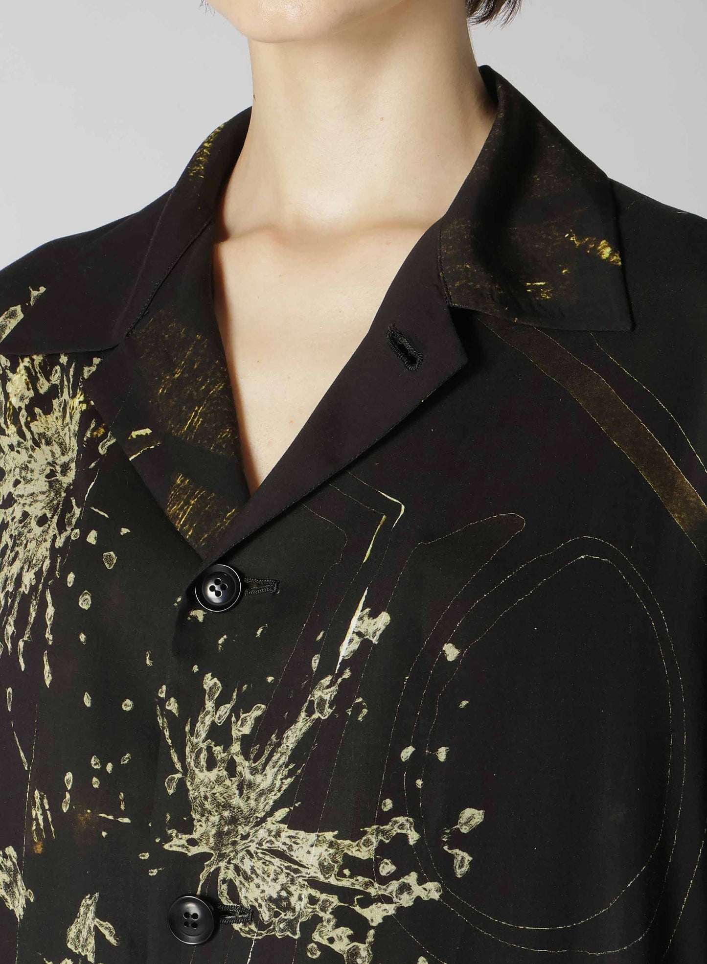 RY/LAWN AFRICAN FLOWER PT SHIRT JACKET