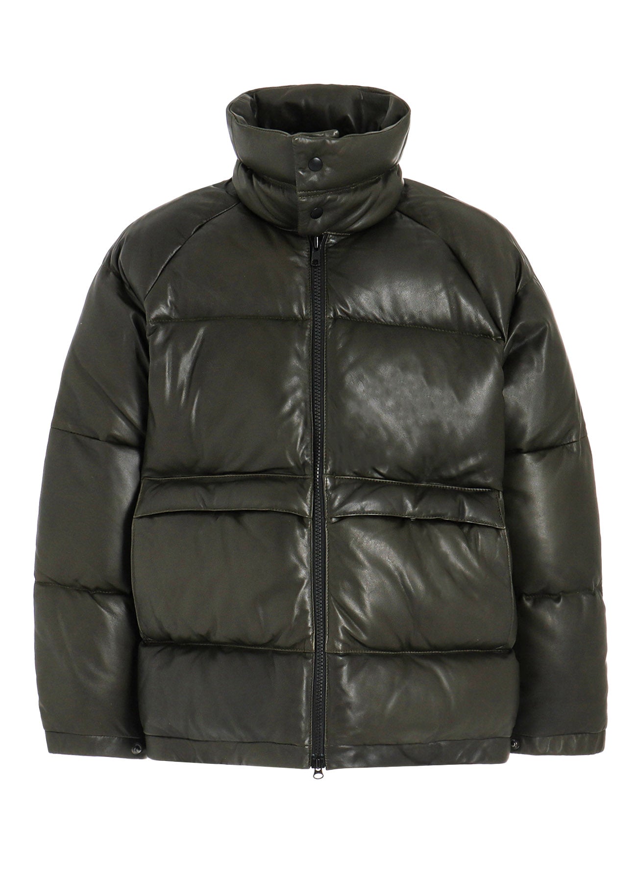 SHEEP SKIN LEATHER DOWN JACKET