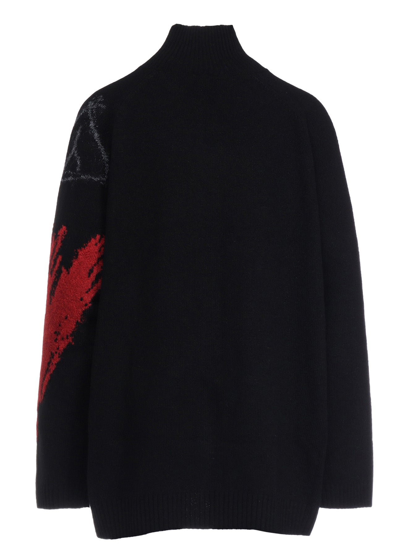 INTERSIA JACQUARD HIGH NECK PULLOVER