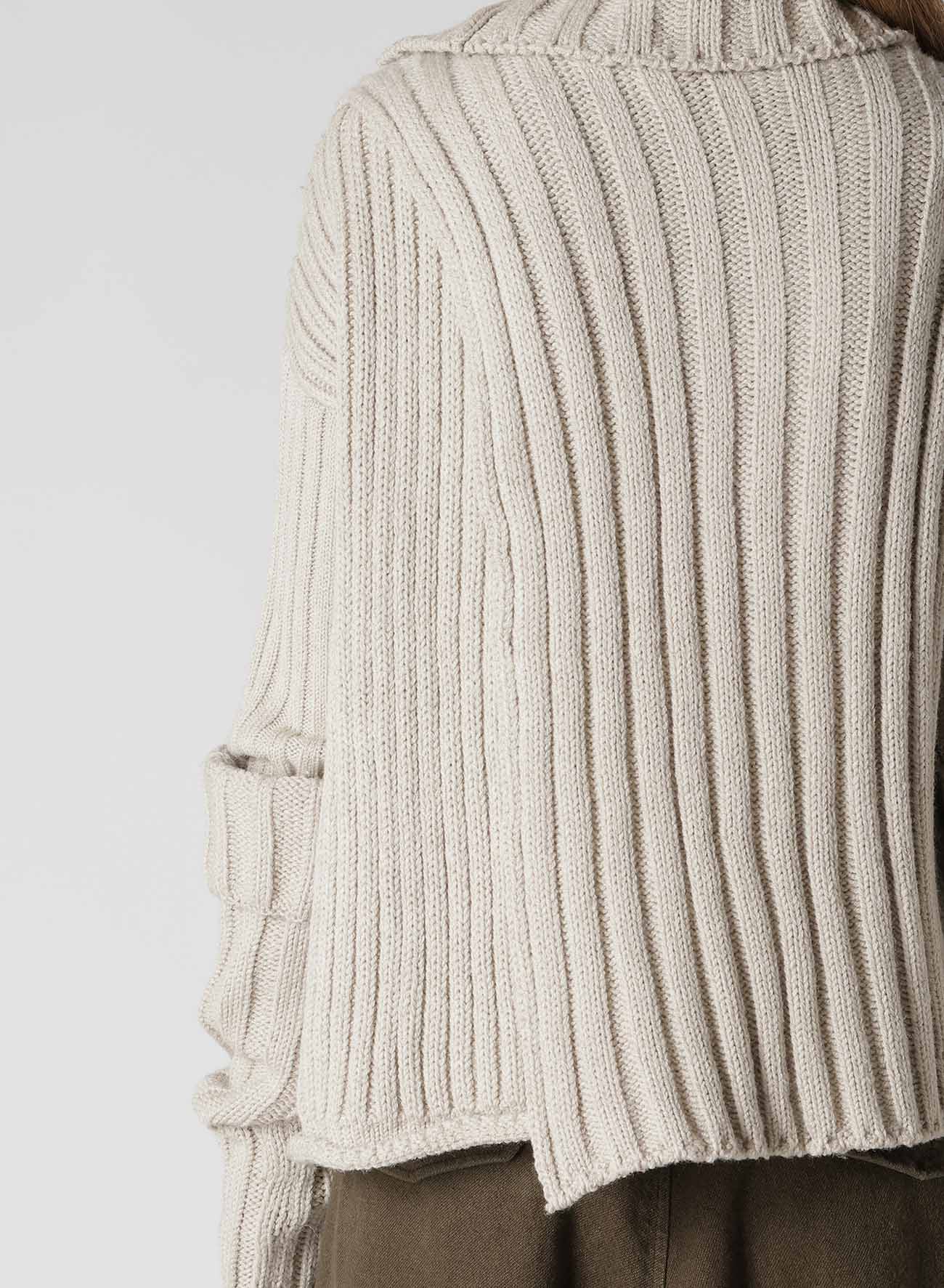 【11/1 12:00(JST) Release】WIDE RIB TURTLENECK KNIT PULLOVER